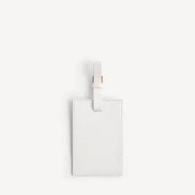 Fragrance luggage tag in ivory white dix