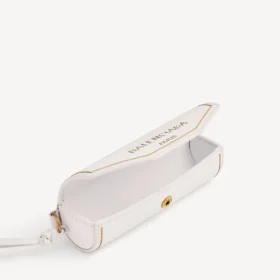 Fragrance travel spray holder in ivory white dix