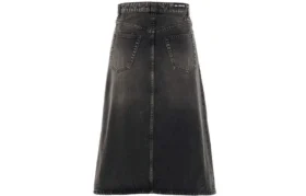FW21 A Line Skirt “Washed Grey Denim” 646913TBP477767