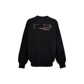 Gaffer Oversized Sweatshirt “Black” 719158T32631000