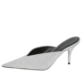 Glitter Knife Slingback “Silver” 579279WA7018163