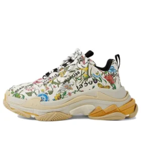 Gucci x Balenciaga The Hacker Project Triple S “Flora Print” 677195-UL110-8461