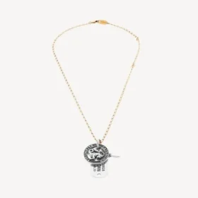 Horoscope capricorn necklace in gold/silver