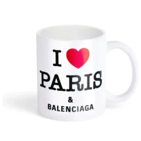 I love Paris Balenciaga Mug “White” 818761T01769000
