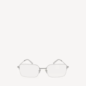 Invisible rectangle sunglasses  in silver