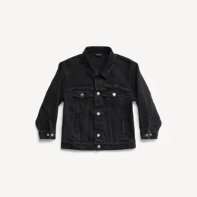 Kids – balenciaga oversized jacket in black faded Kids – balenciaga oversized jacket in black faded