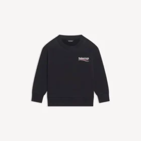 Kids – political campaign sweatshirt in black Kids – political campaign sweatshirt in black