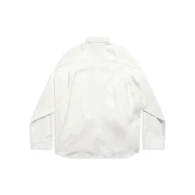 Knotted Sleeves Shirt Oversized “White” 768553TPO359000