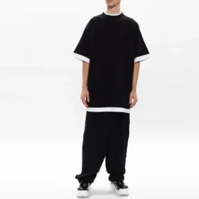 Layered T-shirt Oversized “Black White” 644693TIVG61070 Layered T-shirt Oversized “Black White” 644693TIVG61070