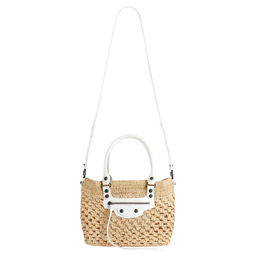 Le City Basket Small “Natural Optic White” 8665002ACGC9291 Le City Basket Small “Natural Optic White” 8665002ACGC9291