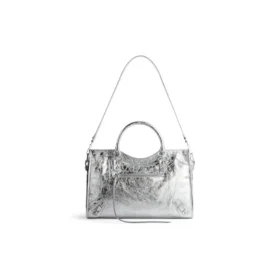 Le City Medium Bag Metallized “Silver” 7977862AA9R8122 Le City Medium Bag Metallized “Silver” 7977862AA9R8122