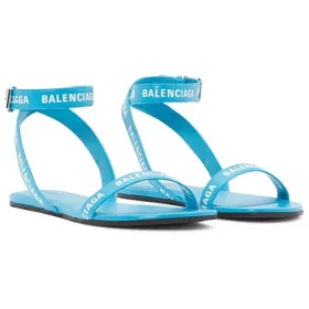 Leather Sandals “Blue” 551154WA7614441 Leather Sandals “Blue” 551154WA7614441