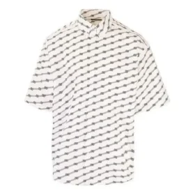 License Short Sleeve Shirt Large Fit “White” 626938TILS79040 License Short Sleeve Shirt Large Fit “White” 626938TILS79040