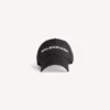 Logo cap in black/white