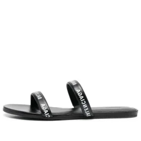 Logo Sandals “Calf Black” 694999WCAE11090 Logo Sandals “Calf Black” 694999WCAE11090