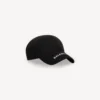 Logo visor cap in black