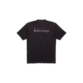 Lovey T-shirt Large Fit “Black” 641675TQVV89034