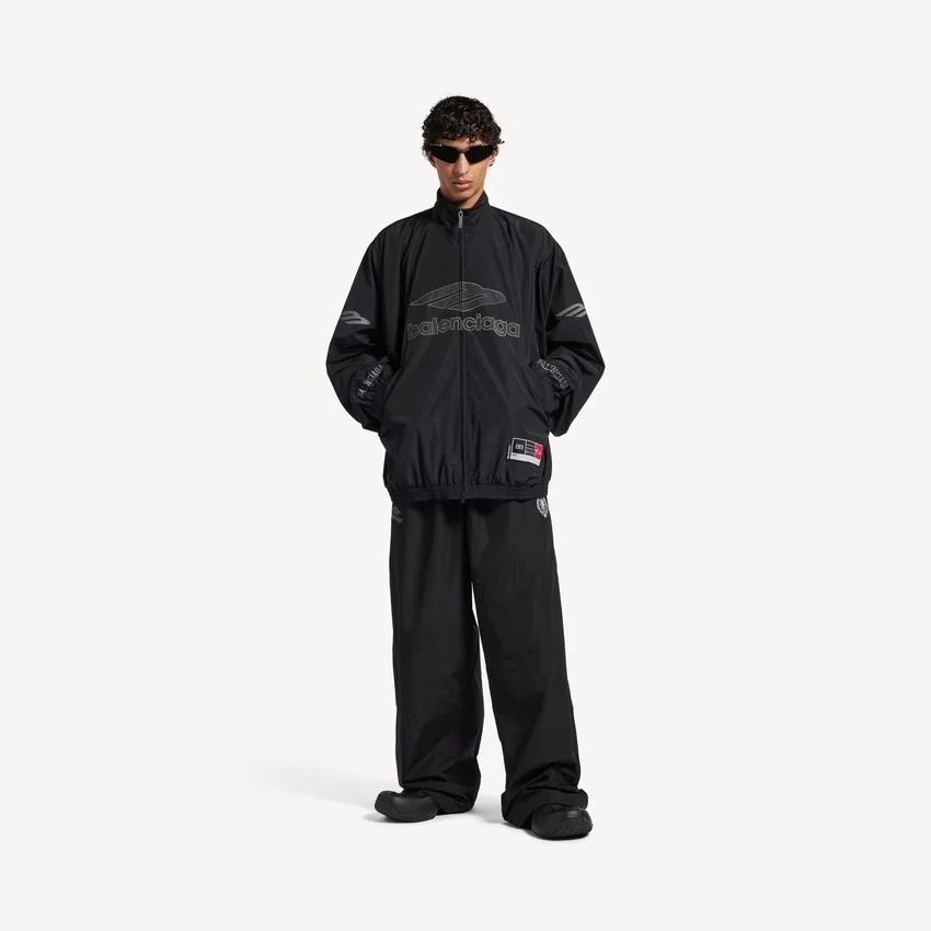 Men’s 3b football tracksuit jacket in black Men’s 3b football tracksuit jacket in black