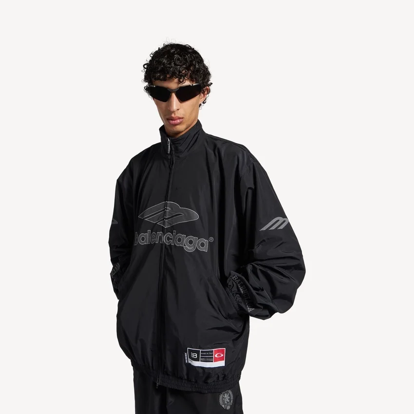 Men’s 3b football tracksuit jacket in black Men’s 3b football tracksuit jacket in black