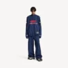 Men’s 3b football tracksuit jacket in new dark navy