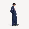 Men’s 3b football tracksuit jacket in new dark navy