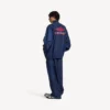 Men’s 3b football tracksuit jacket in new dark navy