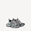 Men’s 3xl split logo sneaker in white/navy/grey