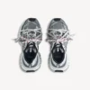 Men’s 3xl split logo sneaker in white/navy/grey