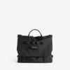 Men’s army messenger bag in black