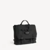 Men’s army messenger bag in black