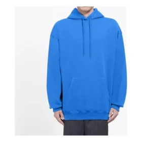 Men”s Balenciaga Back Logo Alphabet Printing Blue 570811THV798077