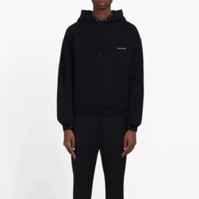Men”s Balenciaga Chest White Black Small logo Black 556145TYK271000