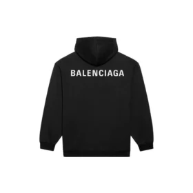 Men”s Balenciaga FW21 Logo Printing Long Sleeves Black 600583TIV841070
