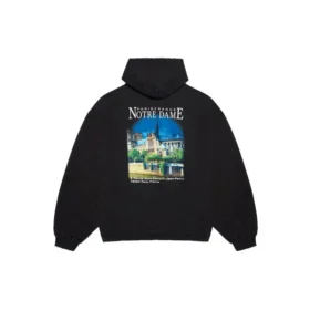 Men”s Balenciaga landscape Loose Hoodie Black 641679TJVH91000 Men”s Balenciaga landscape Loose Hoodie Black 641679TJVH91000