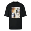 Men”s Balenciaga mid-length Round Neck Short Sleeve Black 641614TJVG81000