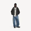 Men’s balenciaga | nba collaboration coach jacket in black