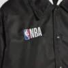 Men’s balenciaga | nba collaboration coach jacket in black