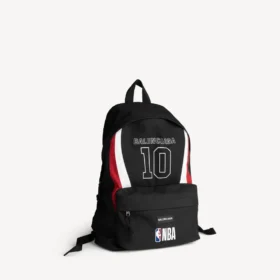 Men’s balenciaga | nba collaboration explorer backpack in black/white/vermillon red Men’s balenciaga | nba collaboration explorer backpack in black/white/vermillon red