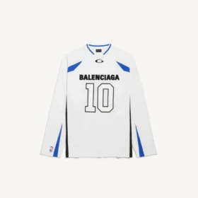 Men’s balenciaga | nba collaboration oversized long sleeve t-shirt in white/multicolor Men’s balenciaga | nba collaboration oversized long sleeve t-shirt in white/multicolor