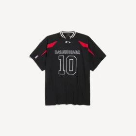 Men’s balenciaga | nba collaboration oversized t-shirt in black/multicolor Men’s balenciaga | nba collaboration oversized t-shirt in black/multicolor