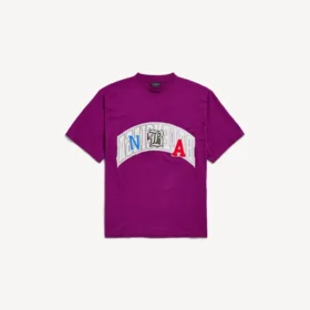Men’s balenciaga | nba collaboration oversized t-shirt in violet Men’s balenciaga | nba collaboration oversized t-shirt in violet