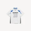 Men’s balenciaga | nba collaboration oversized t-shirt in white/multicolor