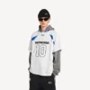 Men’s balenciaga | nba collaboration oversized t-shirt in white/multicolor
