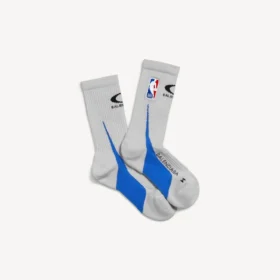 Men’s balenciaga | nba collaboration socks in dirty white