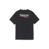Men”s Balenciaga Printing Version Short Sleeve Black 570803TAV441000
