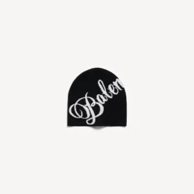 Men’s big b beanie in black/white Men’s big b beanie in black/white