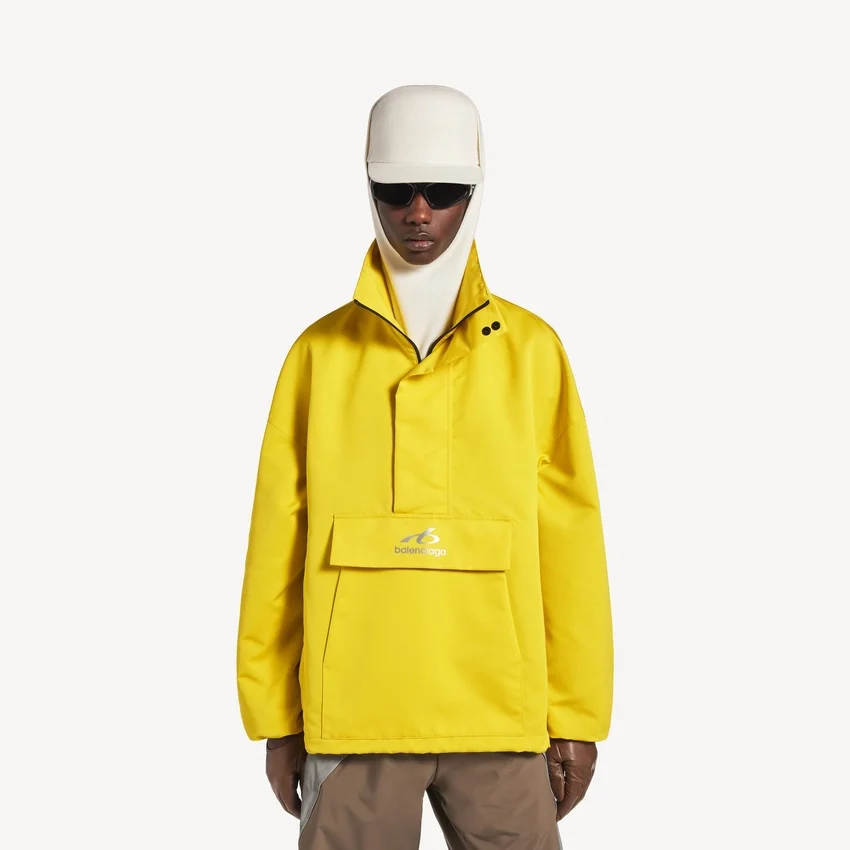 Men’s bodies half-zip jacket in yellow Men’s bodies half-zip jacket in yellow