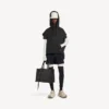 Men’s bodies sleeveless regular fit hoodie in black