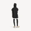 Men’s bodies sleeveless regular fit hoodie in black