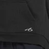 Men’s bodies sleeveless regular fit hoodie in black